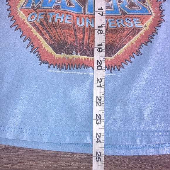 Vintage 2011 Unisex Small Baby Blue Masters of The Universe T Shirt - Picture 7 of 9